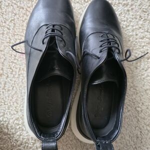 Black Leather Men's Shoes